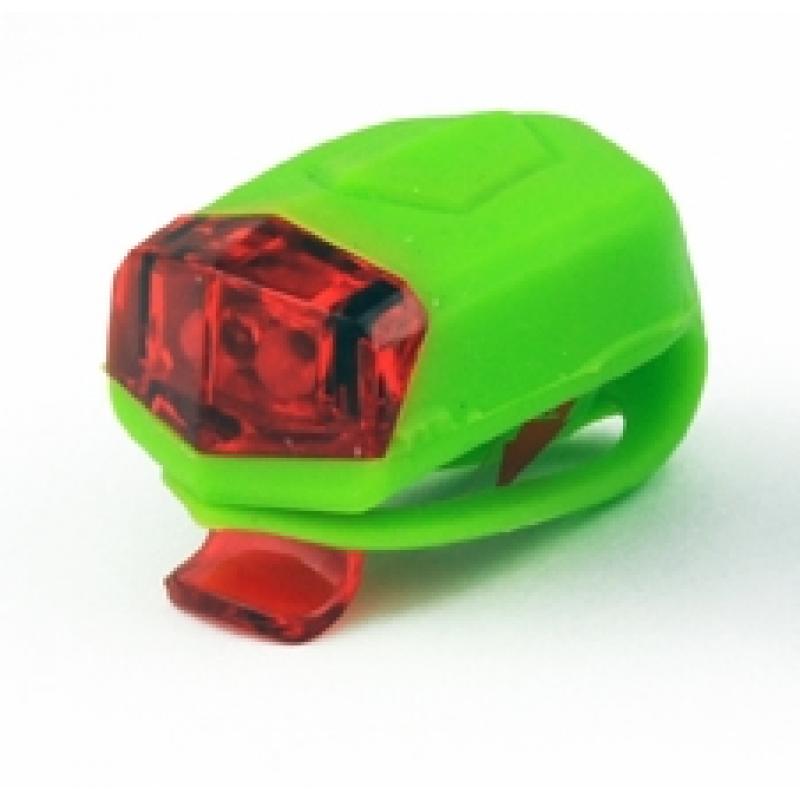 Купить КОМПЛЕКТ: Свет передний Longus 2LED/2ф-ции + задний 2LED/2ф-ции, зеленый